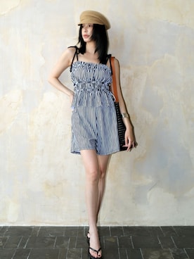 【公式】OSYAREVOさん（レディース・165cm）の春コーディネート