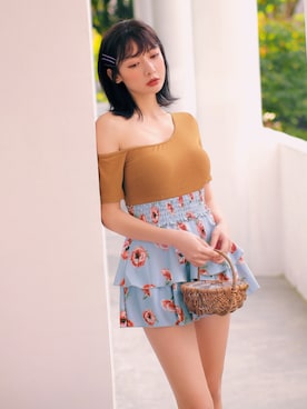 「アイテム（水着）」を使った、OSYAREVOさん（レディース・165cm）の夏コーディネート