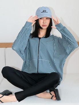 「OSYAREVO（オシャレボ）の【公式】インスタグラム（その他、その他）」を使った、【公式】OSYAREVOさん（レディース・165cm）の夏コーディネート