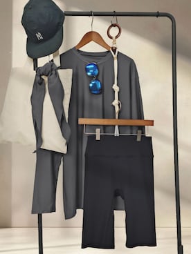 「OSYAREVO（オシャレボ）のアイテム」を使った、【公式】OSYAREVOさん（レディース・165cm）の秋コーディネート