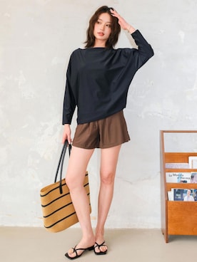 「アイテム（水着/着物・浴衣）」を使った、OSYAREVOさん（レディース・167cm）の秋コーディネート