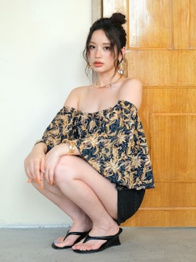 「アイテム（水着/着物・浴衣）」を使った、OSYAREVOさん（レディース・167cm）の夏コーディネート