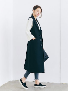 【公式】OSYAREVOさん（レディース・166cm）の冬コーディネート