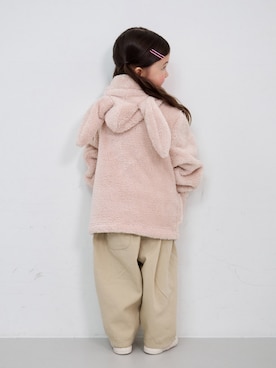 「アイテム（ルームウェア/パジャマ）」を使った、OSYAREVOさん（キッズ・90cm）の冬コーディネート