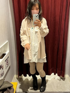 もかてゃさん（レディース・157cm）の秋コーディネート