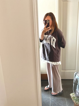 「通販」｜Aki さん（レディース・157cm）の秋コーディネート