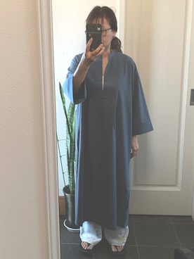 「IROIRO（イロイロ）のアイテム」を使った、Aki さん（レディース・157cm）の夏コーディネート