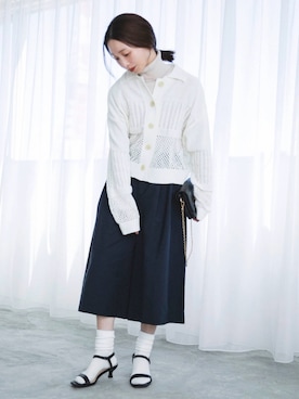 naoさん（レディース・156cm）の春コーディネート