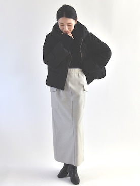 naoさん(レディース・156cm)の冬コーディネート