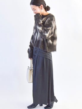 naoさん(レディース・156cm)の冬コーディネート