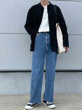 「epnok（エプノック）のアイテム（バッグ）」を使った、noriさん（メンズ・167cm）の春コーディネート