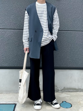 noriさん（メンズ・167cm）の春コーディネート