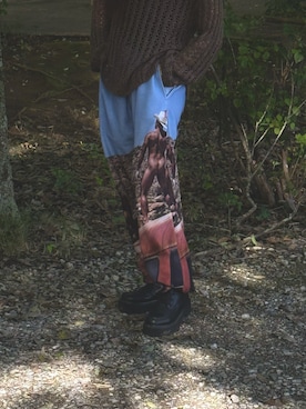 「アイテム（その他トップス）」を使った、manyoさん（レディース・152cm）の秋コーディネート