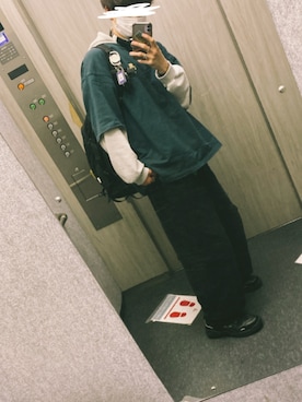 コーヒー牛乳さん（メンズ・172cm）の秋コーディネート