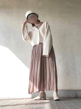 「urs」｜「アイテム（ブーツ）」を使った、kobaさん（レディース・157cm）の春コーディネート