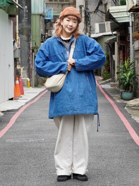 𝕄𝕚𝕜𝕒さん（レディース・173cm）の冬コーディネート