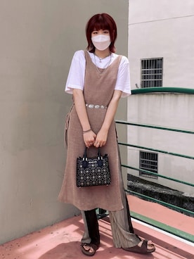 𝕄𝕚𝕜𝕒さん(レディース・173cm)の夏コーディネート