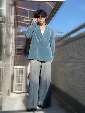 「no brand（ノーブランド）のアイテム」を使った、Toshiさん（メンズ・170cm）の秋コーディネート