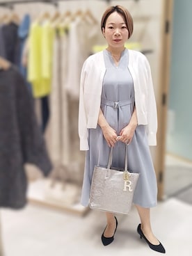 「MILOS（ミロス）のアイテム」を使った、sugiさん（レディース・153cm）の春コーディネート