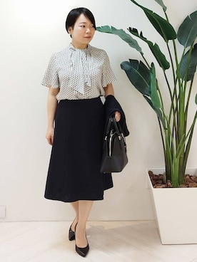 「レディーススーツ」｜sugiさん（レディース・153cm）の春コーディネート