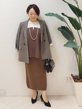 sugiさん(レディース・153cm)の冬コーディネート