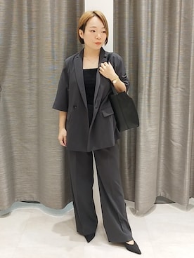「UNTITLED（アンタイトル）のアイテム」を使った、sugiさん（レディース・153cm）の夏コーディネート