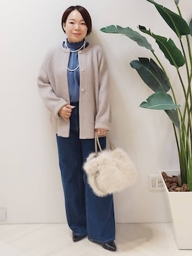 sugiさん(レディース・153cm)の冬コーディネート