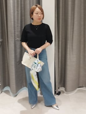 「UNTITLED（アンタイトル）のアイテム」を使った、sugiさん（レディース・153cm）の夏コーディネート