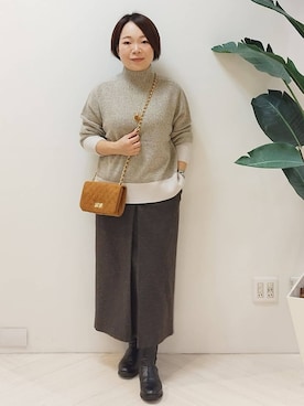 sugiさん(レディース・153cm)の冬コーディネート