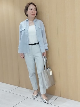 「MILOS（ミロス）のアイテム」を使った、sugiさん（レディース・153cm）の春コーディネート