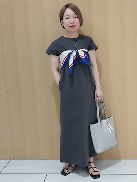 「MILOS（ミロス）のアイテム」を使った、sugiさん（レディース・153cm）の春コーディネート