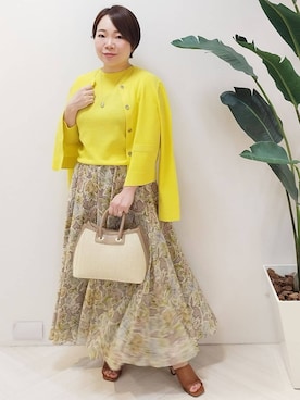 sugiさん（レディース・153cm）の春コーディネート