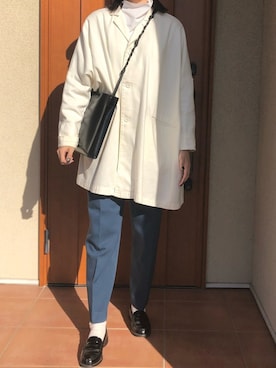 「SETTO（セット）のアイテム（ジャケット/アウター）」を使った、reoさん（レディース・168cm）の秋コーディネート
