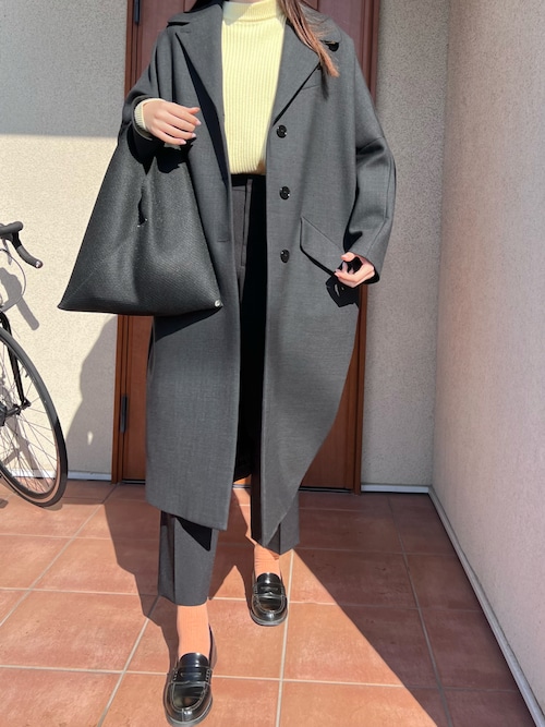 MM6 Maison Margiela コクーンコート グリーン 新品同様 22AW MM6 Maison Margiela コクーンコート｜Yahoo