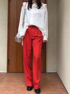 reoさん（レディース・170cm）の秋コーディネート