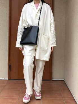 「SETTO（セット）のアイテム（ジャケット/アウター）」を使った、reoさん（レディース・170cm）の春コーディネート