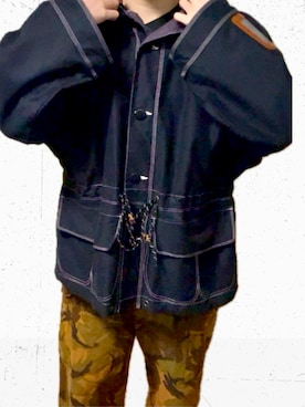 「アイテム（その他アウター）」を使った、くろさん（メンズ・167cm・30代）の秋コーディネート