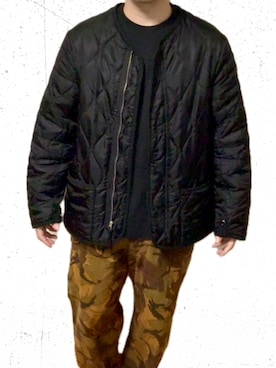 「Buzz Rickson's（バズリクソンズ）のアイテム（ジャケット/アウター）」を使った、くろさん（メンズ・167cm）の春コーディネート