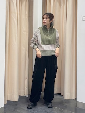 「kbf_ootd」｜maikoさん（レディース・159cm）の秋コーディネート