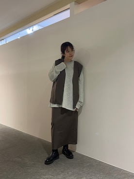 「セパレート」｜maikoさん（レディース・159cm）の冬コーディネート
