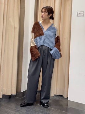 maikoさん（骨格ウェーブ・レディース・159cm）の秋コーディネート