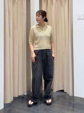「KBF（ケイビーエフ）のアイテム」を使った、maikoさん（レディース・159cm）の夏コーディネート