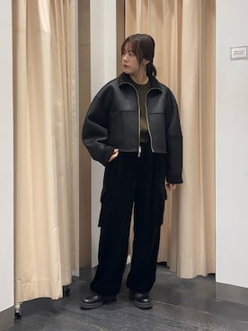 maikoさん（レディース・159cm）の冬コーディネート