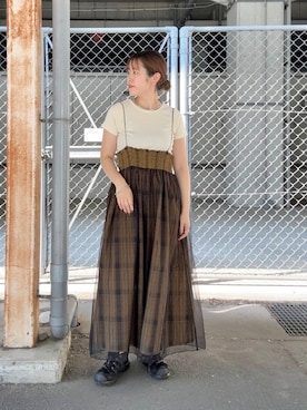 maikoさん（レディース・159cm）の夏コーディネート