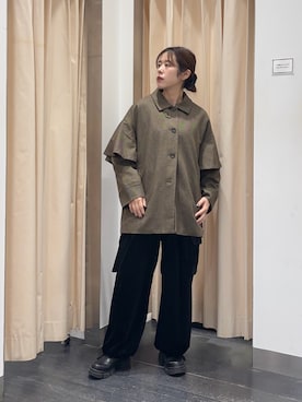 「kbf_ootd」｜maikoさん（レディース・159cm）の秋コーディネート