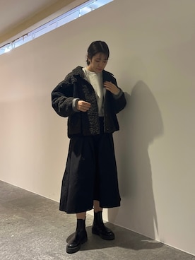 「kbf_ootd」｜「アイテム（スウェット）」を使った、maikoさん（レディース・159cm）の秋コーディネート