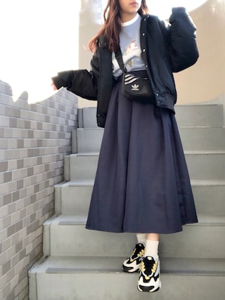 adidas（アディダス）の「MA1 ボンバージャケット / アディダス