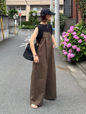 「notch.（ノッチ）のアイテム」を使った、ＫＲさん（レディース・159cm）の夏コーディネート