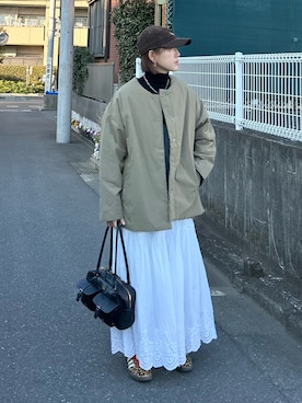 KRさん(レディース・159cm)の冬コーディネート