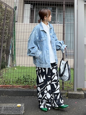 KRさん(レディース・159cm)の冬コーディネート